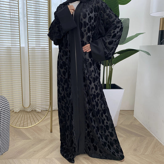 Long Kaftan Abaya Malaysian Robe Cardigan