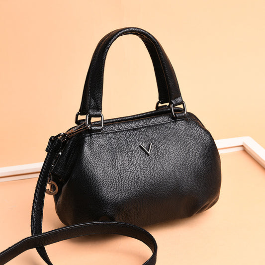 Summer Small Tote Genuine Leather Luxury Handbag