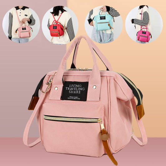 Cute Shouder Bags Women Oxford Backpack Zipper Mini Handbag Baby Mom Bag