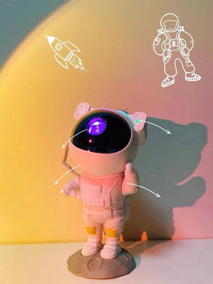 Star Projector Galaxy Night Light Astronaut Galaxy Space Projector Starry Gift For Kids Adults Bedroom Decor
